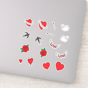 Adesivo Amor Retro Casamento