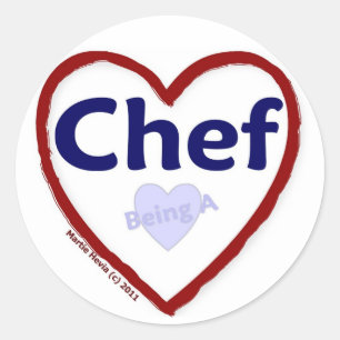 Adesivo Amor ser um chef