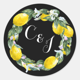 Adesivo Amor siciliano - selos iniciais do envelope da