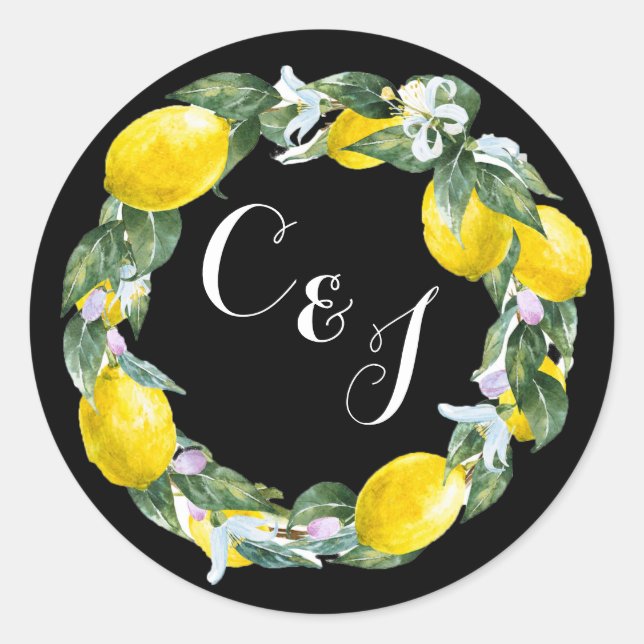 Adesivo Amor siciliano - selos iniciais do envelope da (Frente)