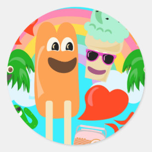 Adesivo Amor tão bonito do verão!