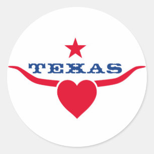 Adesivo Amor Texas