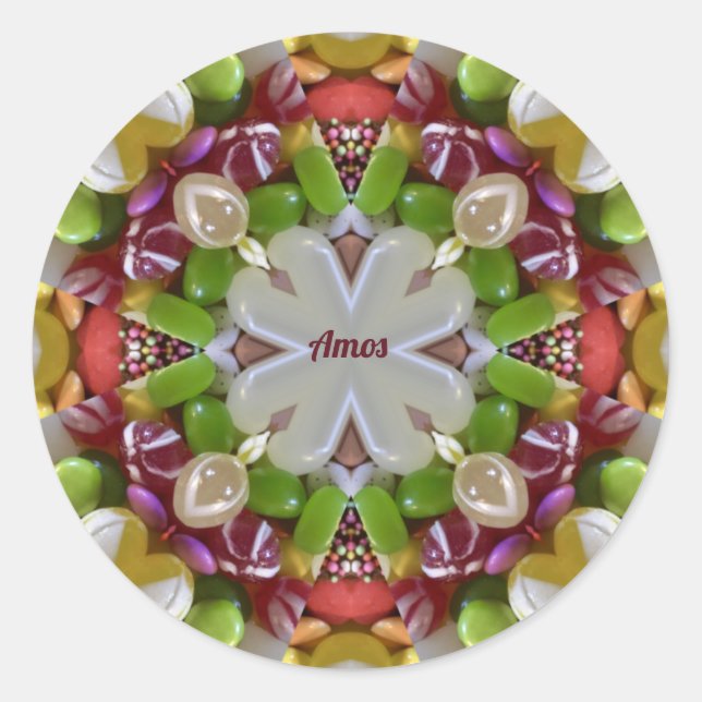 ADESIVO AMOS ~ PÁSCOA CANDY ~ (Frente)