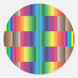 Adesivo Amostra de folha CMYK da cor