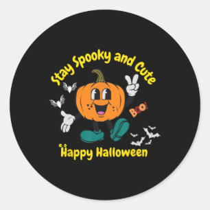 Adesivo &amp; Abóbora de Halloween