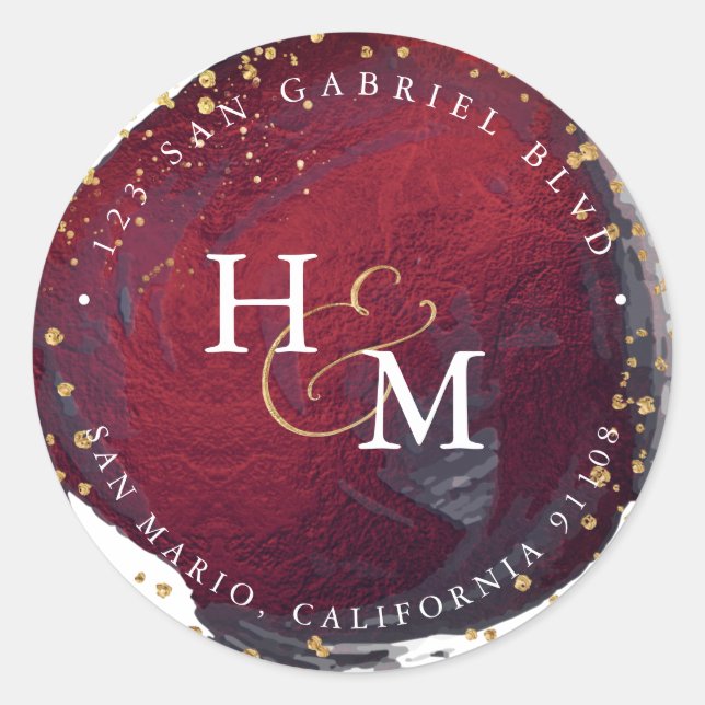 Adesivo Ampersand de Script Dourado Faux do PixDezines Bur (Frente)