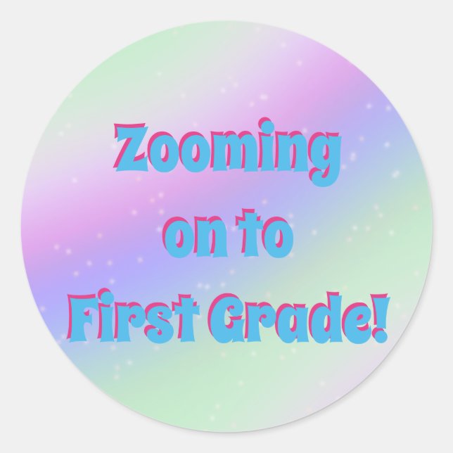 Adesivo Ampliando para o primeiro grau! (Frente)