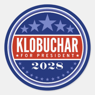 Adesivo Amy Klobuchar Presidente 2028