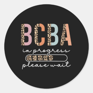 Adesivo Analista De Comportamento De Leopardo Bcba Em Anda