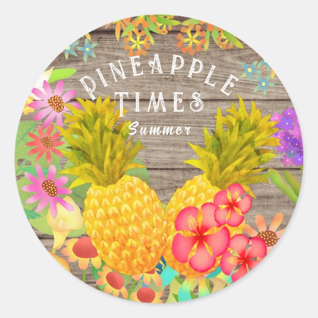 Adesivo Ananás (Frente)