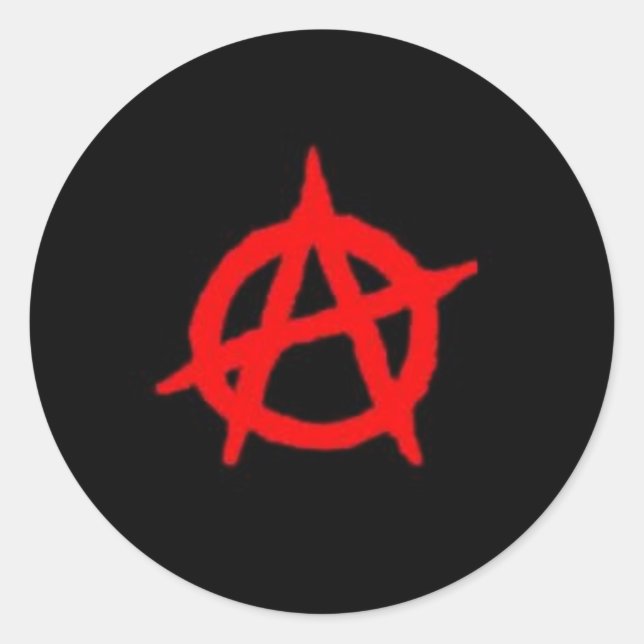 Adesivo Anarchy Sticker (Frente)