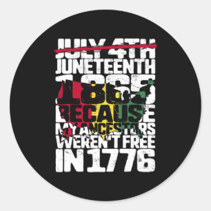Adesivo Ancestrais do Décimo Junto Grátis 1776 julho 4 Pre
