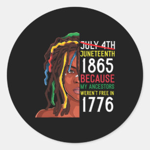 Adesivo Ancestrais do Décimo Junto Grátis 1776 julho 4 Pre