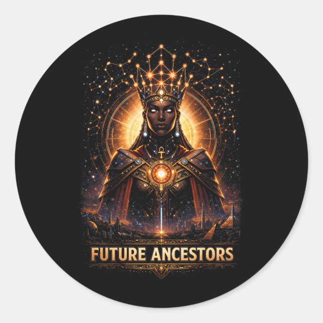 Adesivo Ancestrais Futuros (Frente)