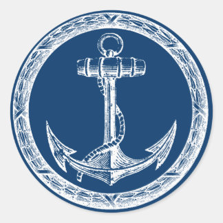 Adesivo Anchor e Wreath
