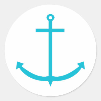 Adesivo Anchor Turquoise Náutica