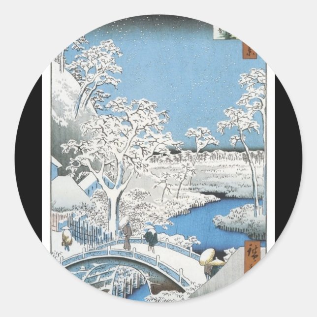 Adesivo Ancião de Arte Japonês (Frente)