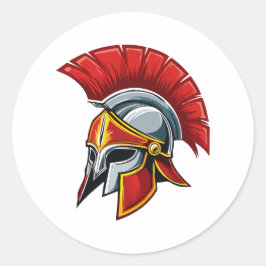 Adesivo Ancient Greek Corinthian helmet