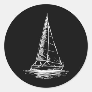 Adesivo Âncora do Barco do velejador - Sailbo de Desenho d