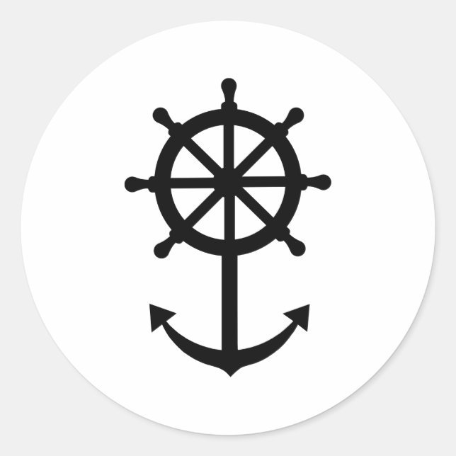 Adesivo Âncora do volante (Frente)