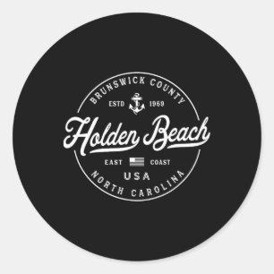 Adesivo Âncora Náutica Holden Beach Carolina do Norte Viag