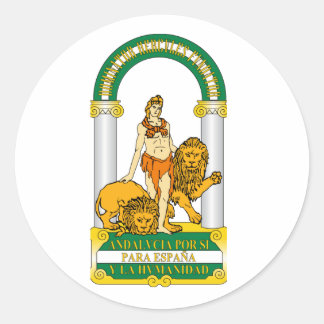 Adesivo Andalucia (Espanha) Casaco de armas