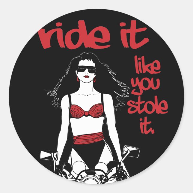 Adesivo Ande Como Você Roubou (Frente)