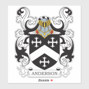Adesivo Anderson Family Crest
