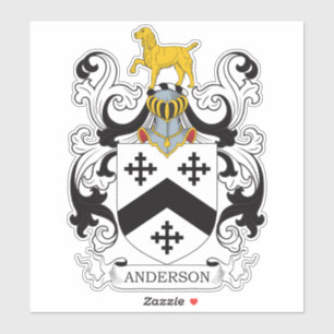 Adesivo Anderson Family Crest