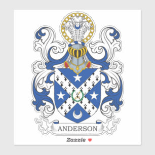 Adesivo Anderson Family Crest