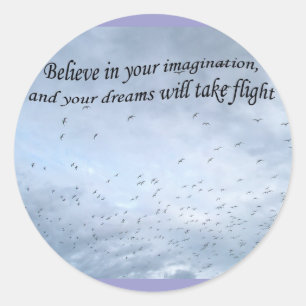 Adesivo Andorinhas-do-mar reais da graduação em vôo