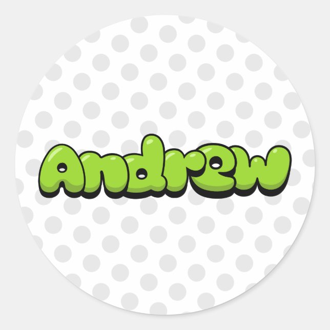 Adesivo Andrew (Frente)
