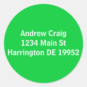 Adesivo Andrew Craig1234 StHarrington principal DE 19952