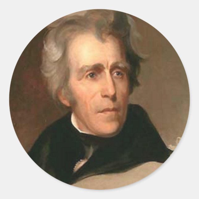 Adesivo Andrew Jackson (Frente)
