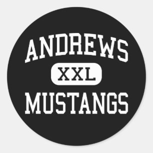 Adesivo Andrews - Mustangs - Segundo grau - Andrews Texas