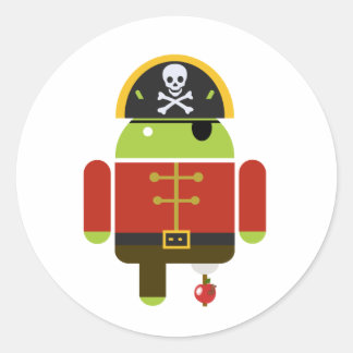 Adesivo Android Pirate - Andy