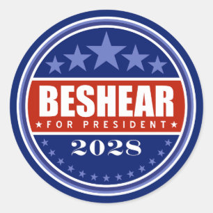 Adesivo Andy Beshear Presidente 2028