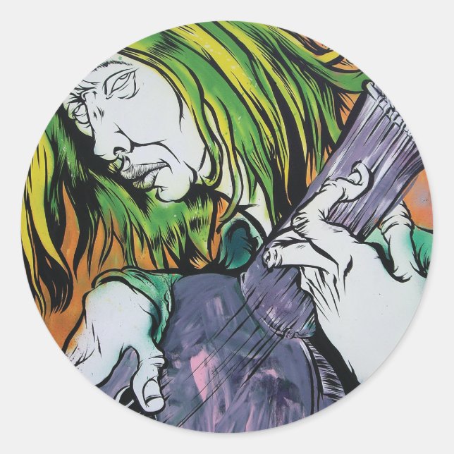 Adesivo Andy Howell Stickers (Frente)