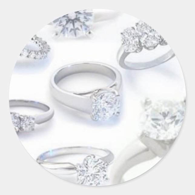 Adesivo Anéis Diamond (Frente)