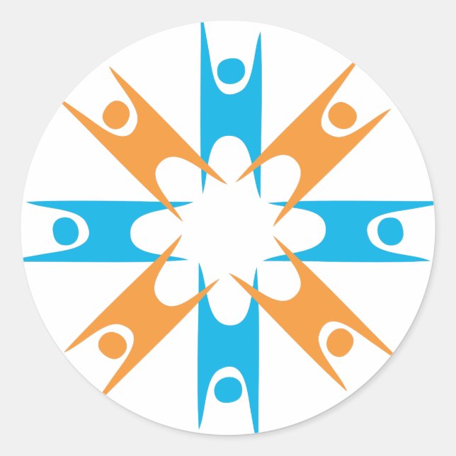 Adesivo Anel de Felizes Humanistas (Frente)