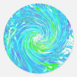 Adesivo Anel retroativo do Abstrato legal e espiral do Ver