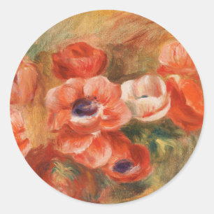 Adesivo Anêmonas (2) por Auguste Renoir