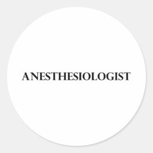 Adesivo Anesthesiologist