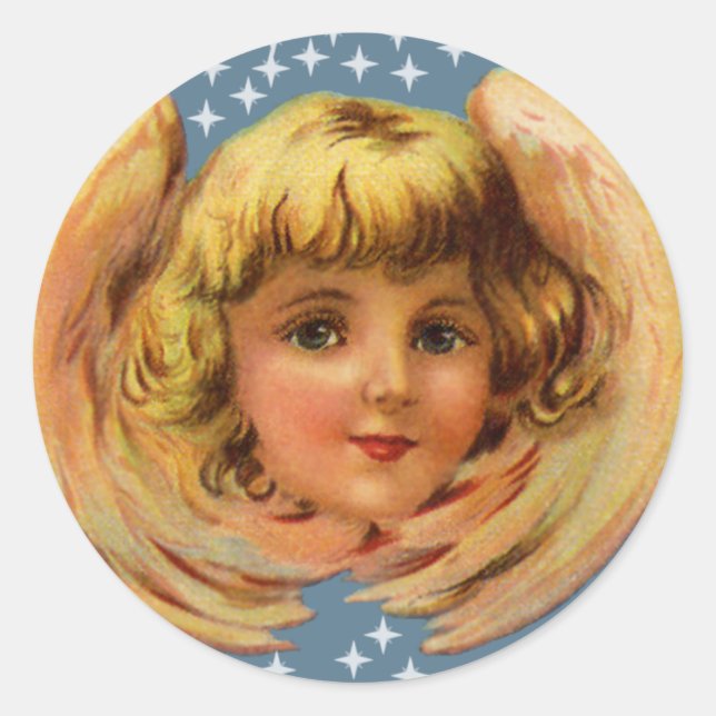 Adesivo Angel E Stars Stickers (Frente)