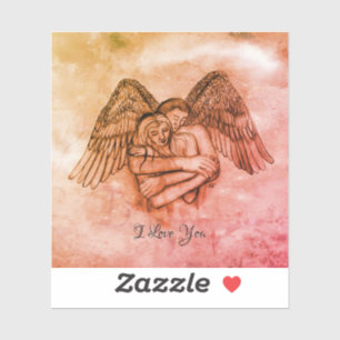 Adesivo Angel Eros in Love, eu te amo