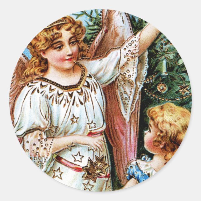 Adesivo Angel Natal (Frente)