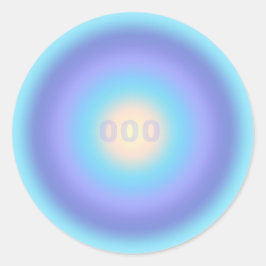 Adesivo Angel Number 000 - Novas oportunidades e novo come