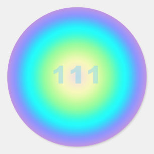 Adesivo Angel Number 111 - Manifestação