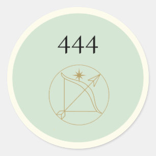 Adesivo Angel Number 444 Stickers