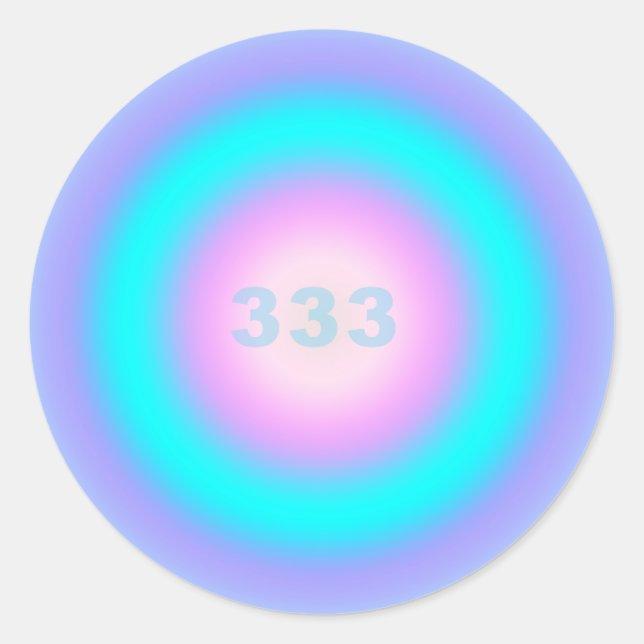 Adesivo Angel Numbers 33 - Criatividade e ação (Frente)